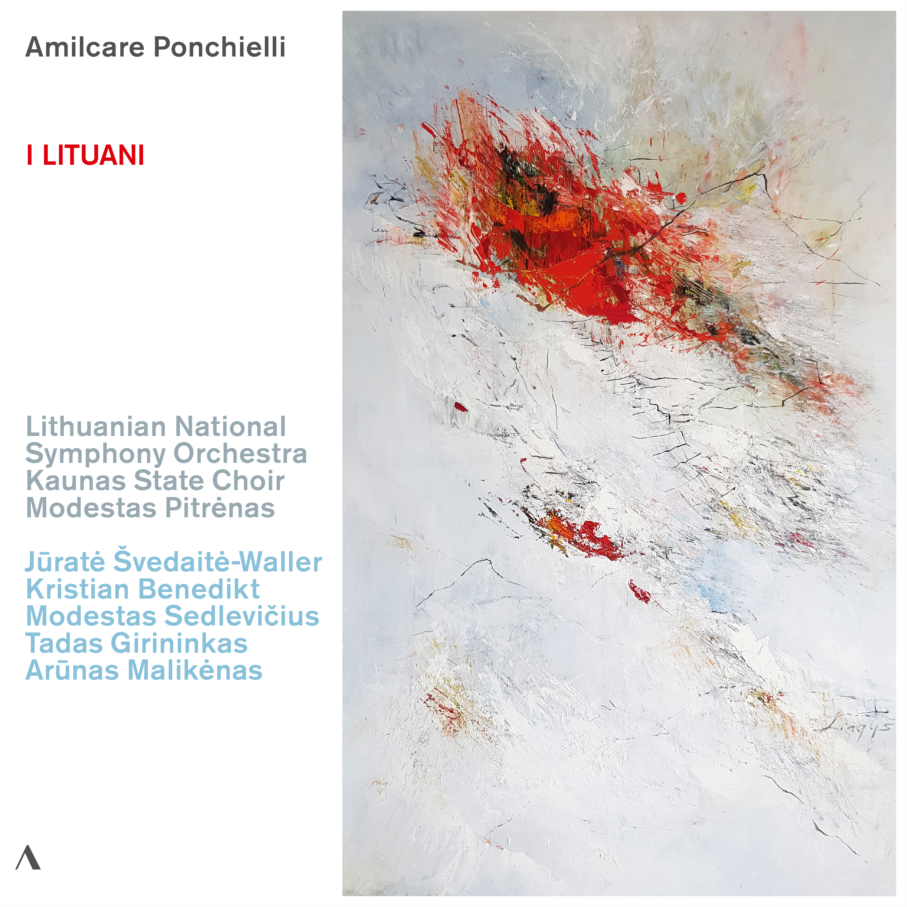 LNSO/KAUNAS CHOIR/PITRENAS — PONCHIELLI - I LITUANI