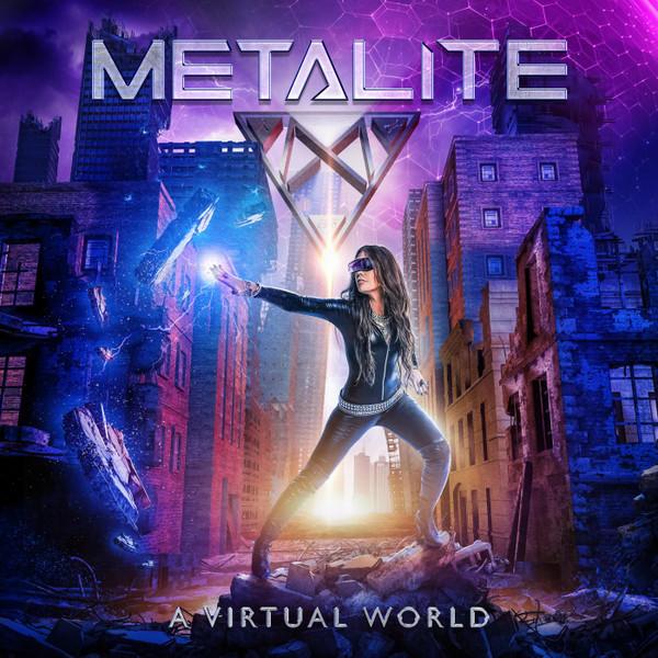 METALITE — A Virtual World (Clear Orange Vinyl)