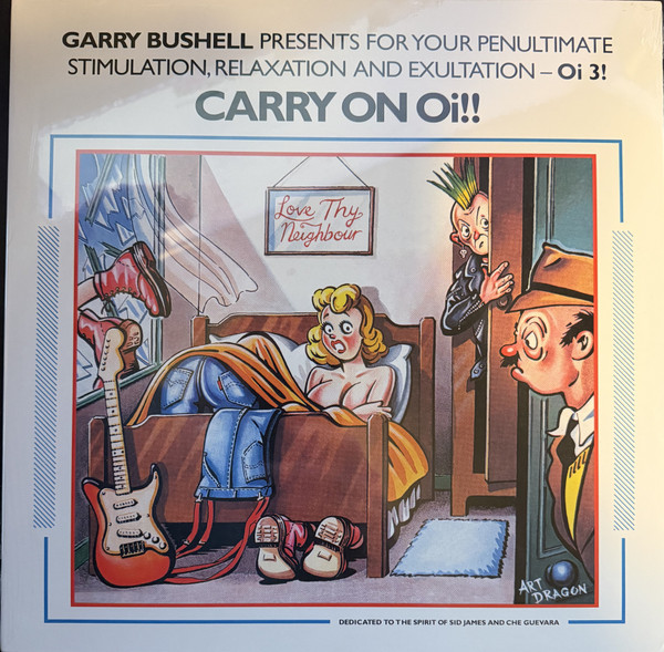 VARIOUS ARTISTS — CARRY ON OI! VINYL ALBUM EDITI