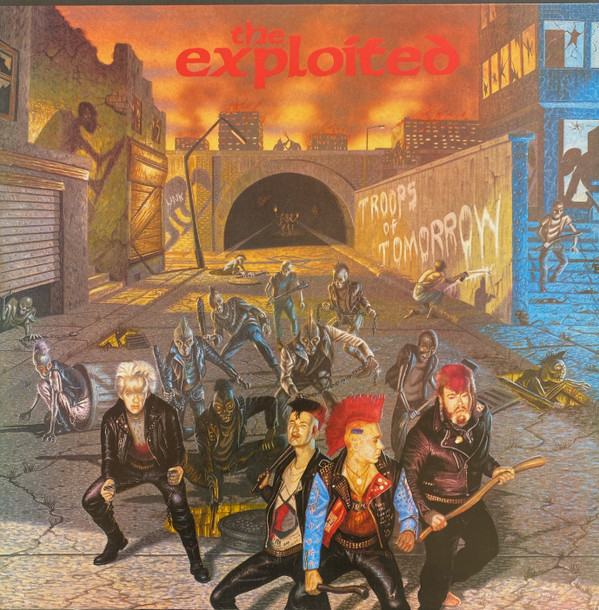 EXPLOITED  THE — TROOPS OF TOMORROW VINYL LP
