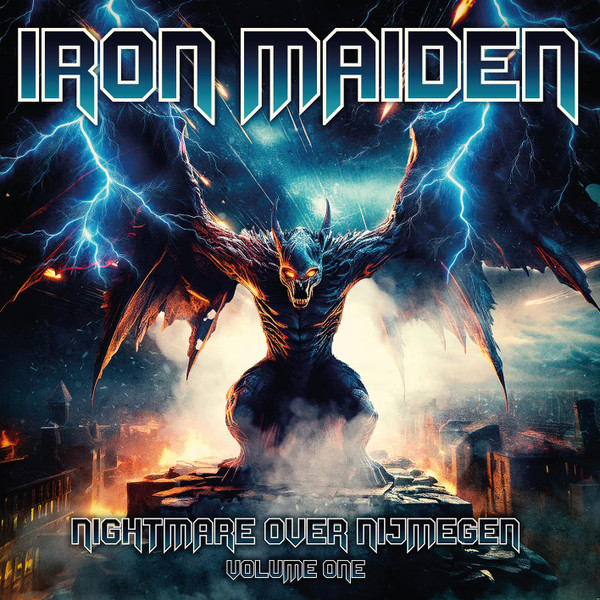 IRON MAIDEN — Nightmare Over Nijmegen Vol. 1 (Red/White Splatter Vinyl)