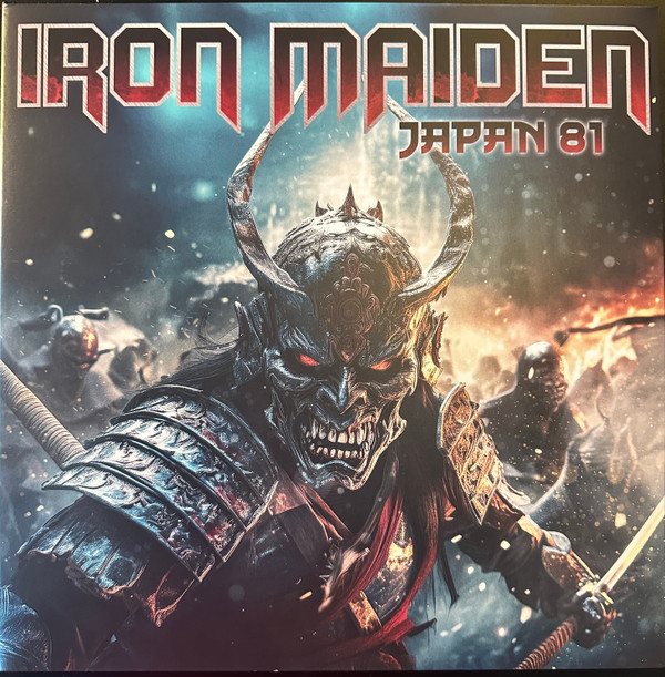 IRON MAIDEN — Japan 81 (Red/White Splatter Vinyl)