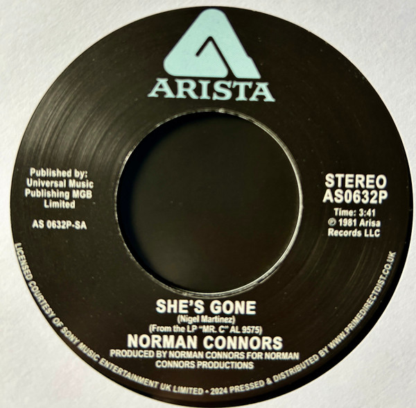 Norman Connors — She's Gone / Mr.C