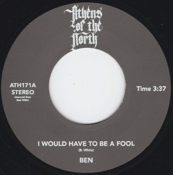Ben White — I Would Have To Be A Fool