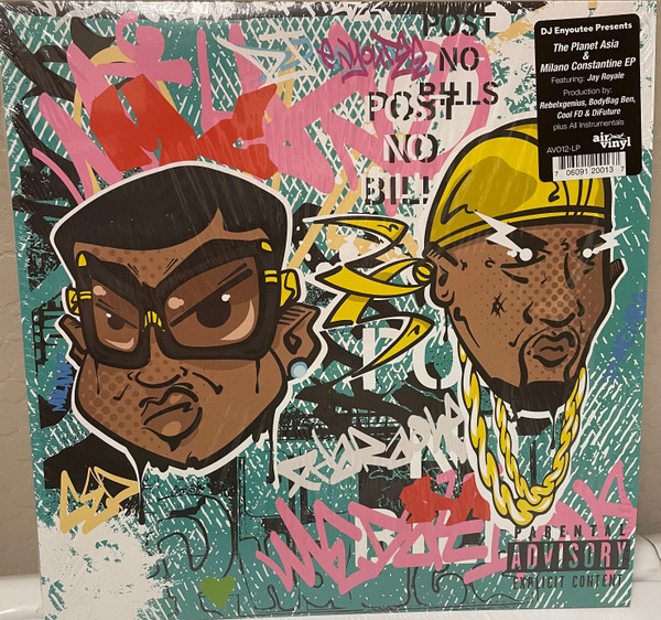 PLANET ASIA X MILANO CONSTANTINE — DJ ENYOUTEE PRESENTS