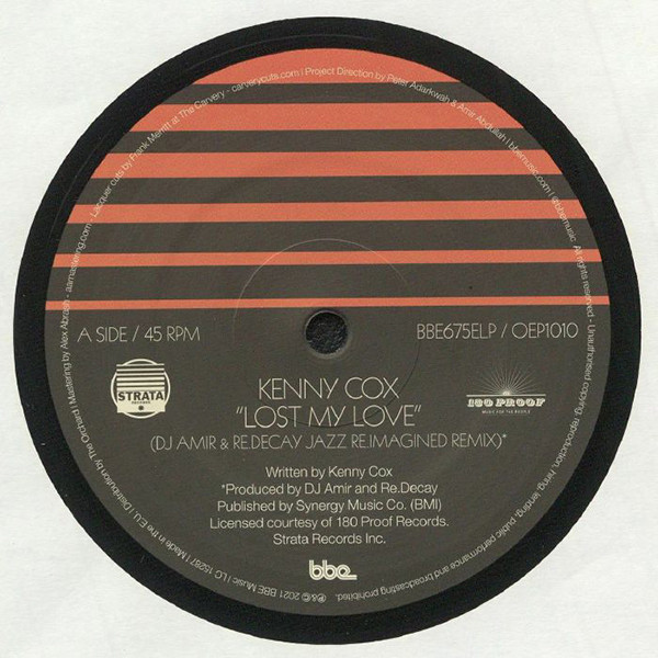 COXKENNY — LOST MY LOVE (DJ AMIR & RE.DEC