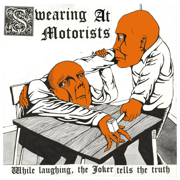 SWEARING AT MOTORISTS — WHILE LAUGHING THE JOKER TELLS