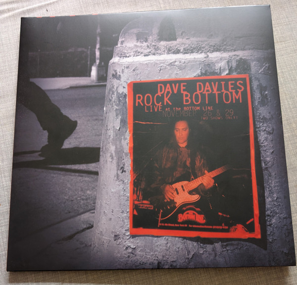 DAVE DAVIES — ROCK BOTTOM LIVE AT THE BOTTO
