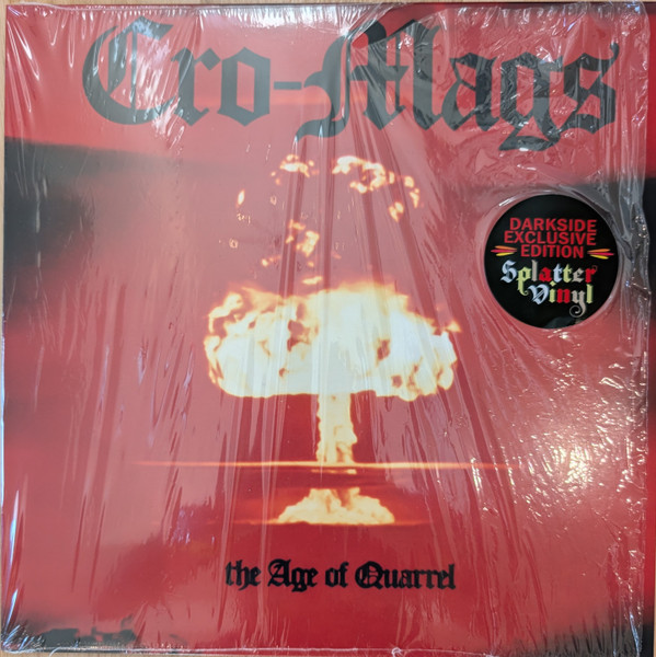 CRO-MAGS — THE AGE OF QUARREL (RUBY RED TRANSLUCENT LP)