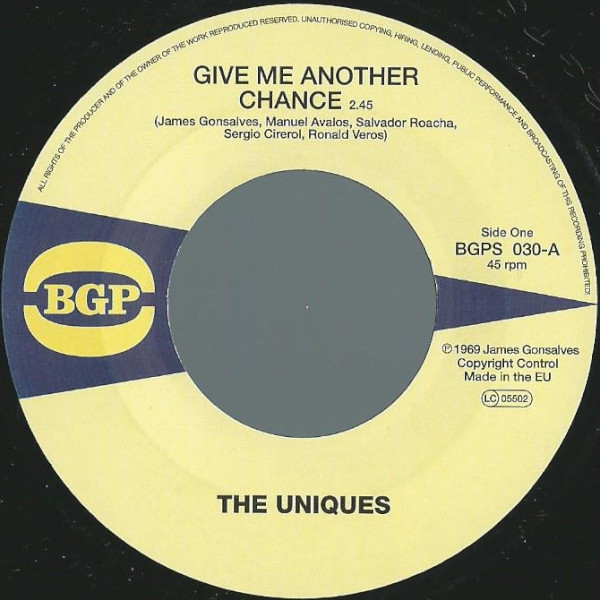 The Uniques / The Eternal Flames — Give Me Another Chance / Hi Off Life