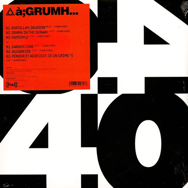 A;GRUMH... — [PIAS] 40