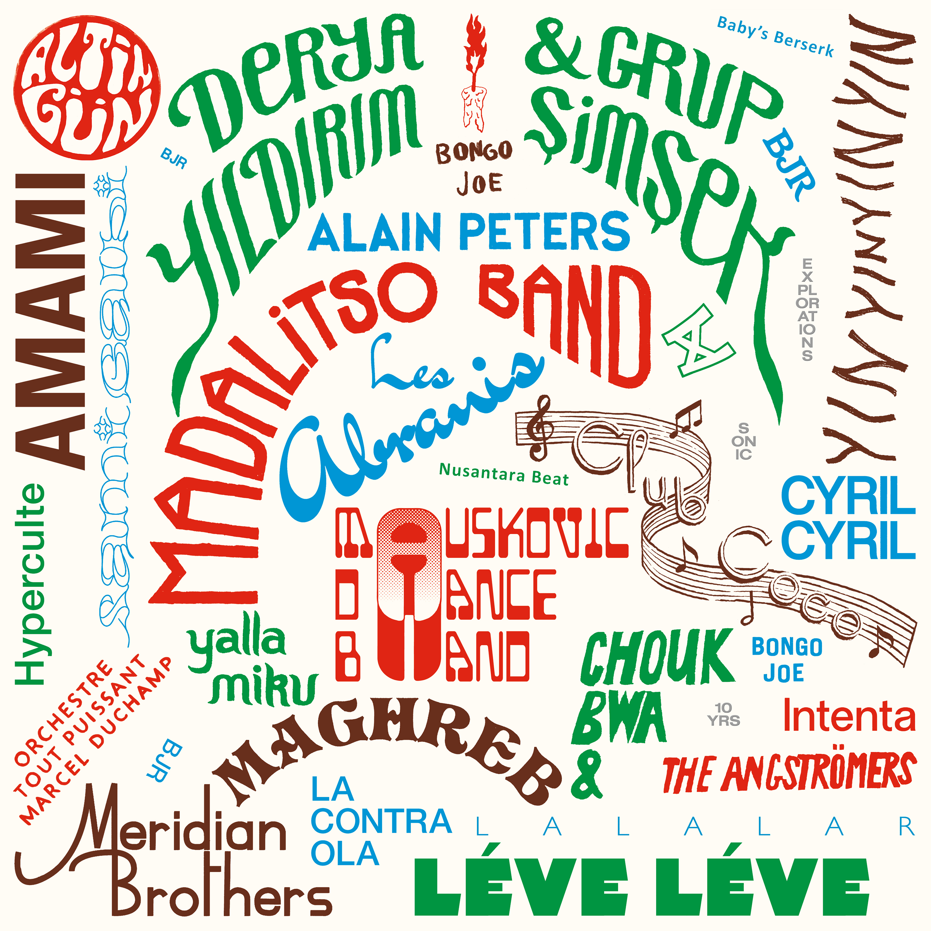 VARIOUS ARTISTS — 2015-2025 LES DISQUES BONGO JOE: 10 YEARS OF SONIC EXPLORATIONS