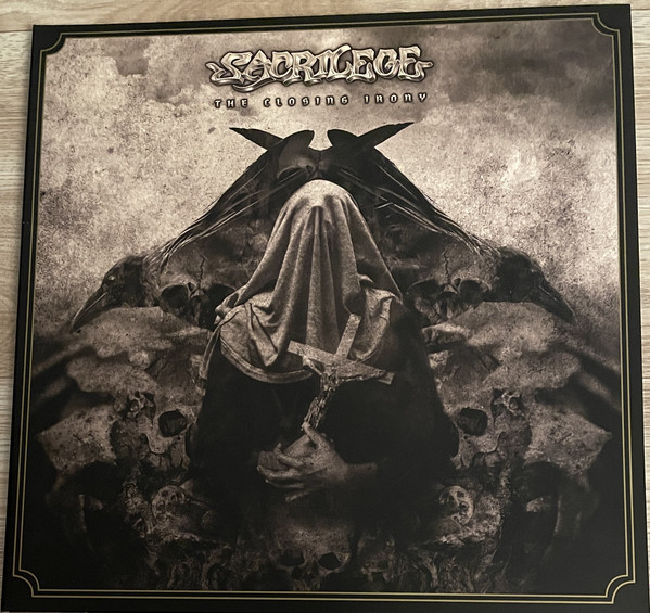 SACRILEGE — The Closing Irony (Red/Black Splatter Vinyl)