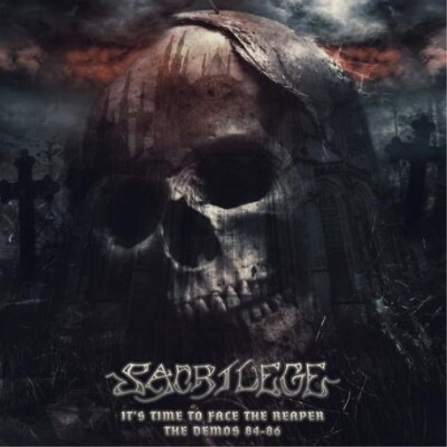 SACRILEGE — Its Time To Face The Reaper - The Demos 84-86 (White/Black Splatter Vinyl)