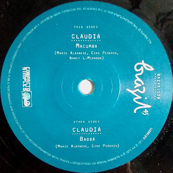 CLAUDIA — MACUMBA/BAOBA