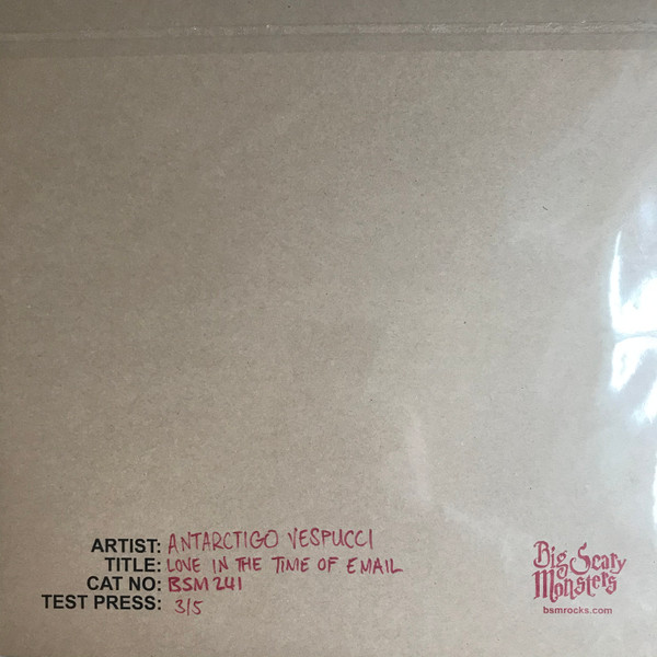 ANTARCTIGO VESPUCCI — LOVE IN THE TIME OF E-MAIL