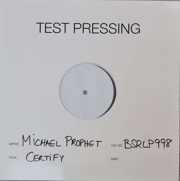 MICHAEL PROPHET — CERTIFY