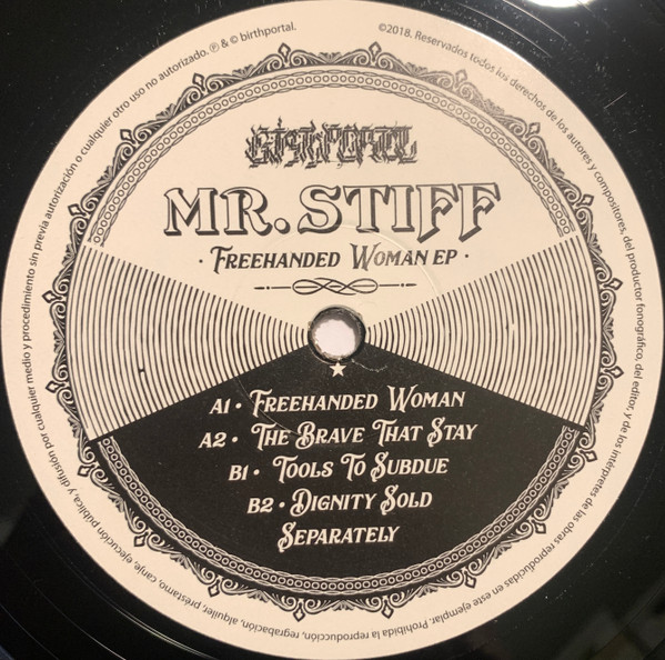 MR. STIFF — Freehanded Woman EP