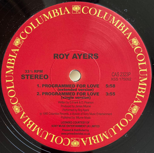 Roy Ayers — Programmed for Love