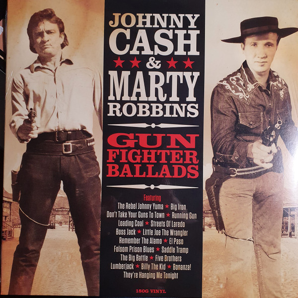 JOHNNY CASH & MARTY ROBBINS — Gunfighter Ballads
