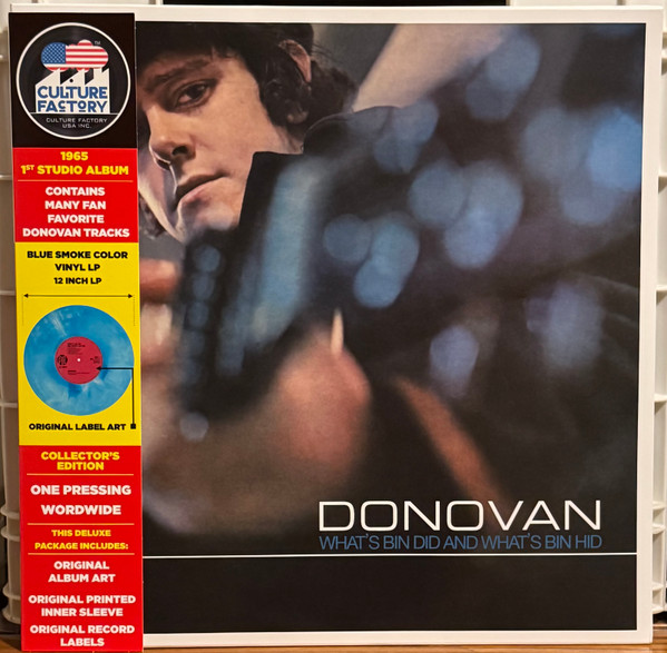DONOVAN — Whats Bin Did And Whats Bin Hid (White/Blue Vinyl)