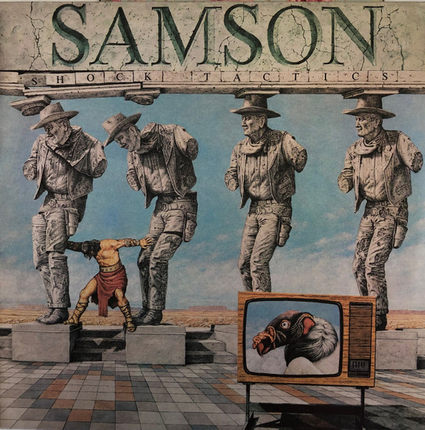 SAMSON — Shock Tactics (Coke Bottle Green Vinyl)