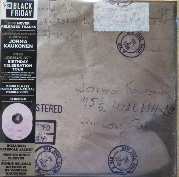 JORMA KAUKONEN — Wabash Avenue - Bf 2025 (Purple/Natural Double Vinyl)