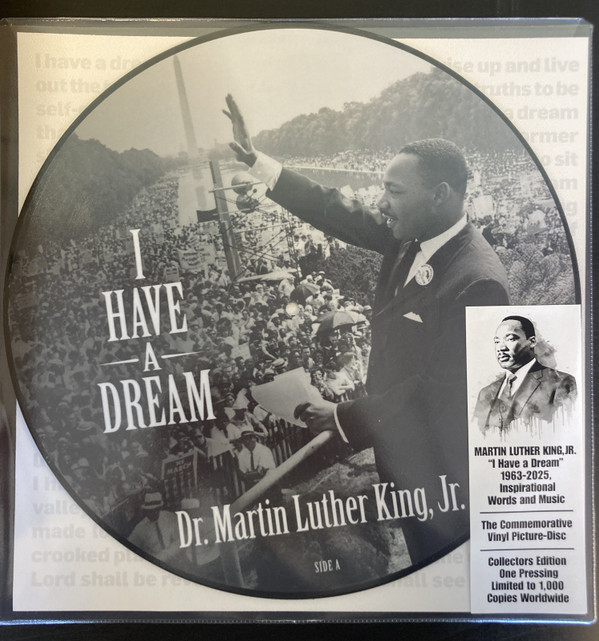 MARTIN LUTHER KING — I Had A Dream (Picture Disc)