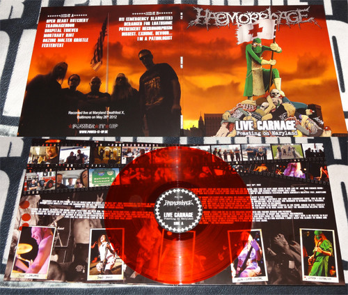 HAEMORRHAGE — Live Carnage - Feasting On Maryland