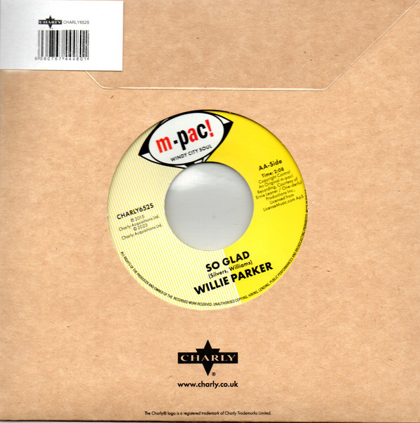 HAROLD BURRAGE / WILLIE PARKER — Mountain Of Soul / So Glad
