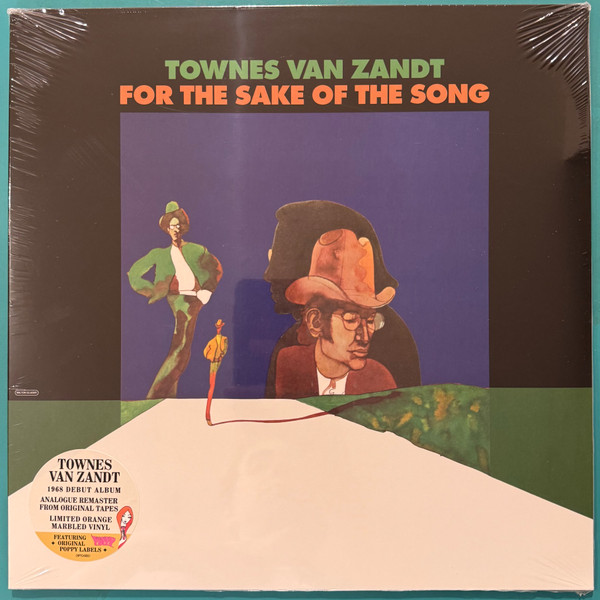 TOWNES VAN ZANDT — For The Sake Of The Song (Orange Marble Vinyl)