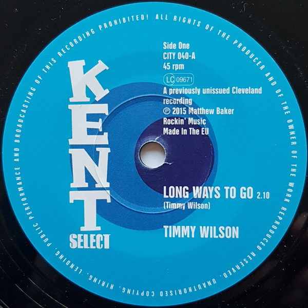Timmy Wilson / Ansler Montell — Long Ways To Go / Chained Am I