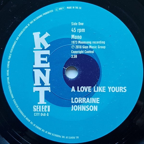 Various Artists — A Love Like Yours / Complain To The Clouds (But You Can't Change The Weather)