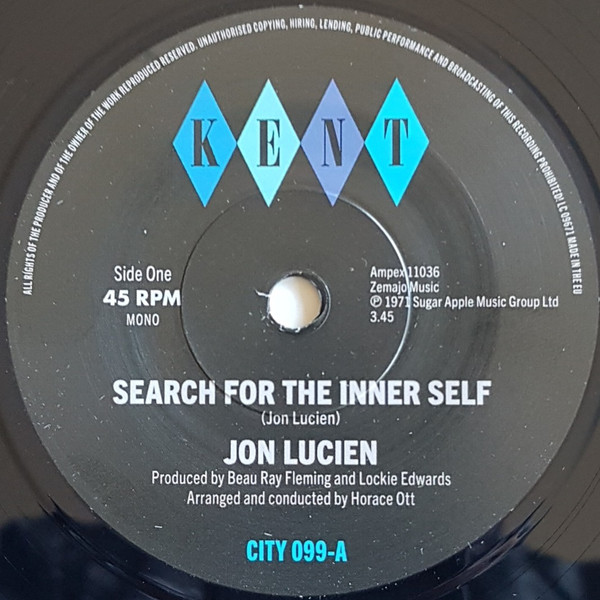 JON LUCIEN — SEARCH FOR THE INNER SELF / WE'VE GOT LOVE
