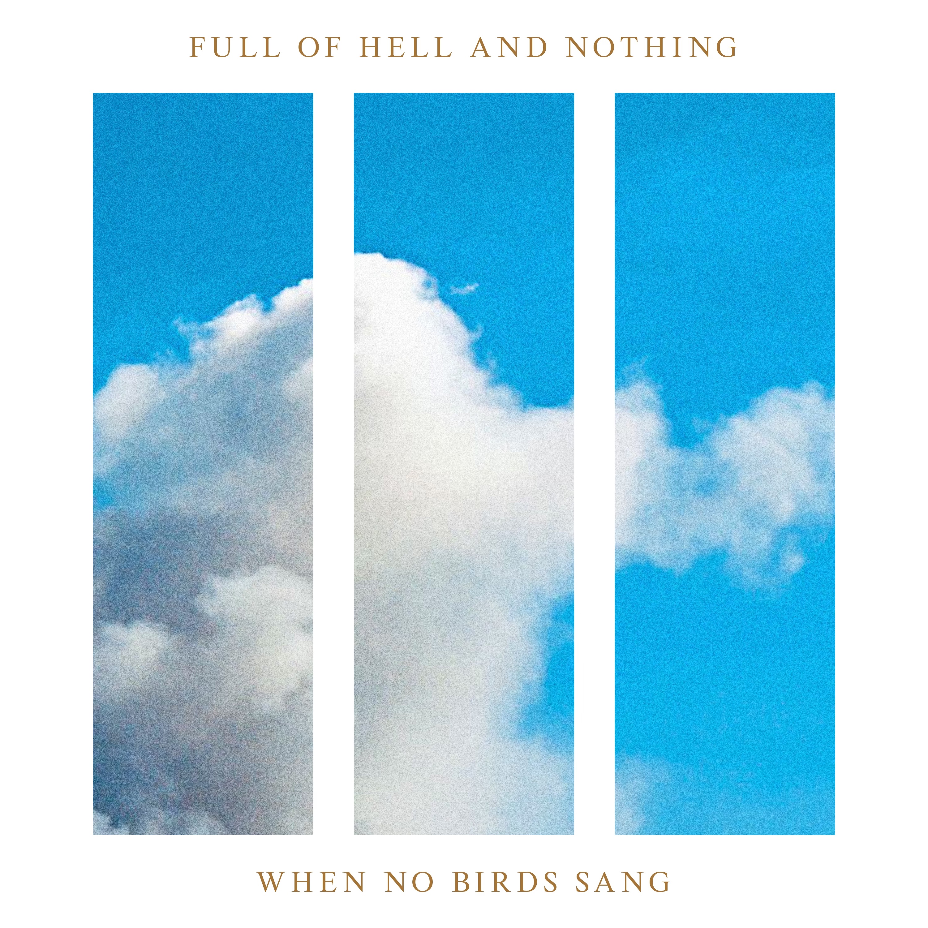 FULL OF HELL & NOTHING — WHEN NO BIRDS SANG