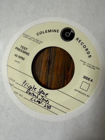 DURAND JONES & THE INDICATIONS — PRIVATE SPACE / SEA OF LOVE