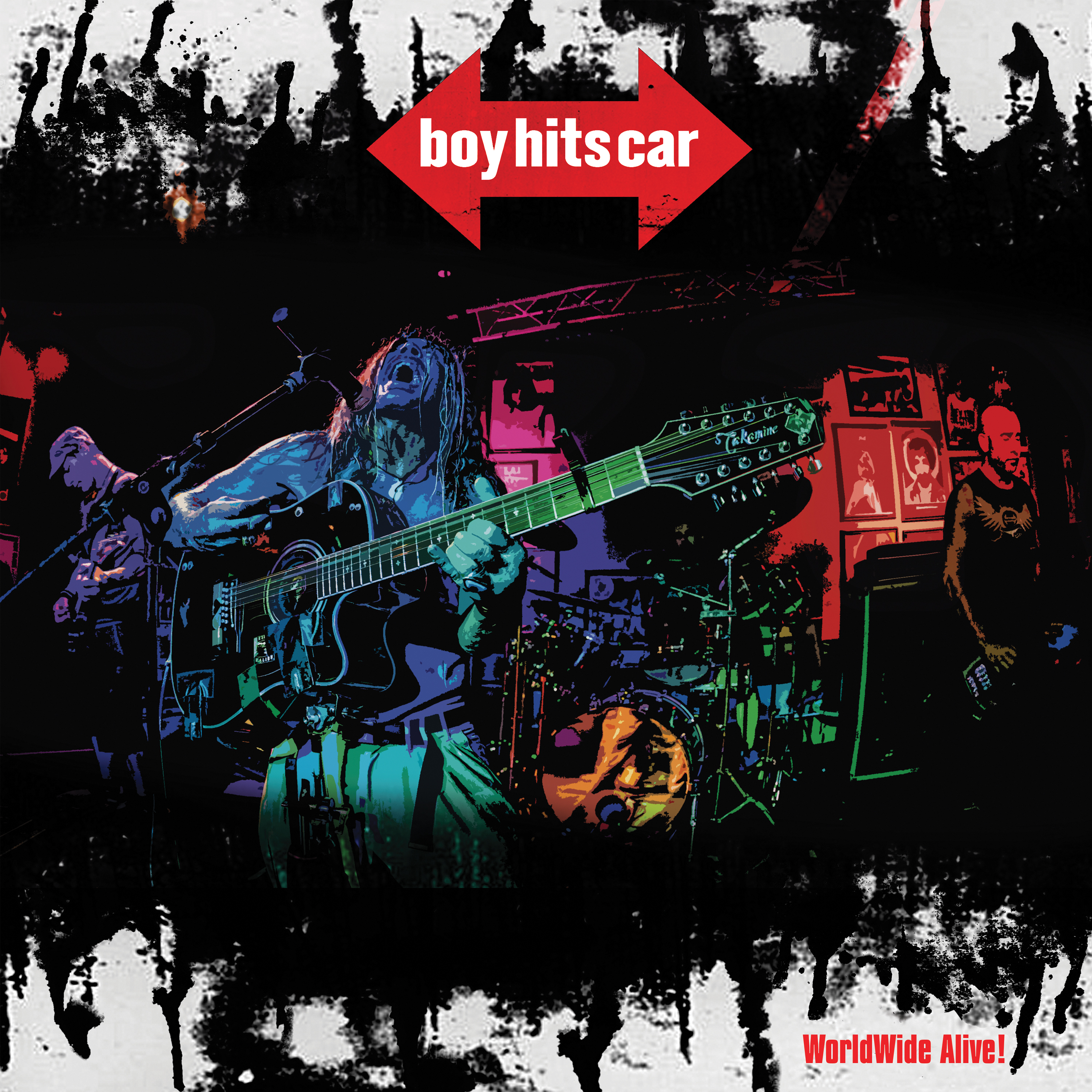 BOY HITS CAR — WORLDWIDE ALIVE (RED VINYL)