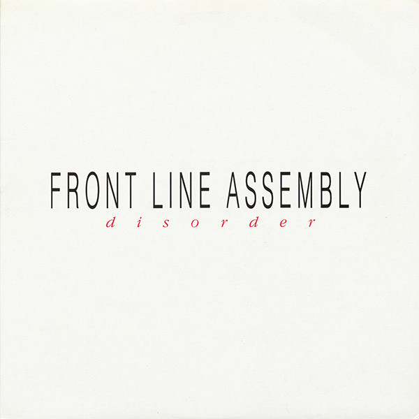 FRONT LINE ASSEMBLY — DISORDER