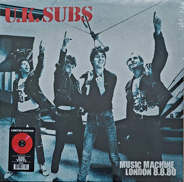 UK SUBS — Music Machine London 8/8/80