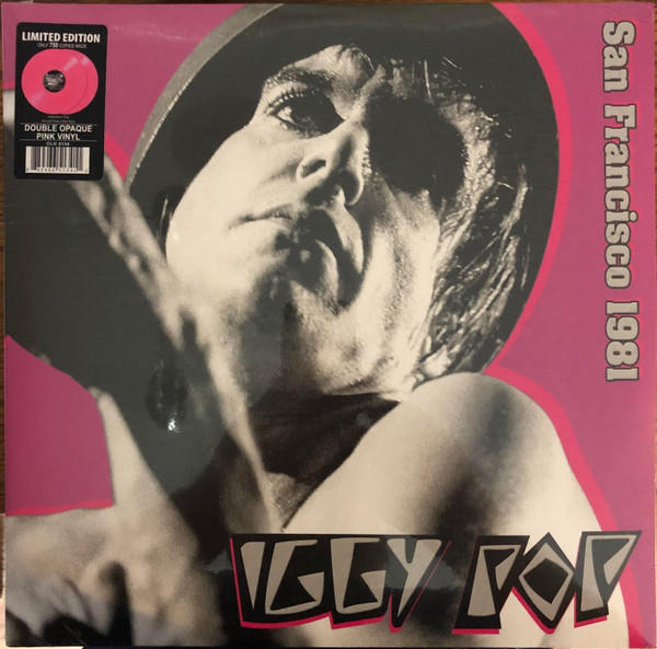 IGGY POP — San Francisco 1981