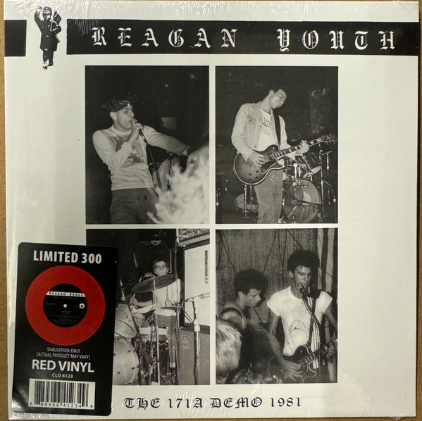 REAGAN YOUTH — The 171A Demo 1981