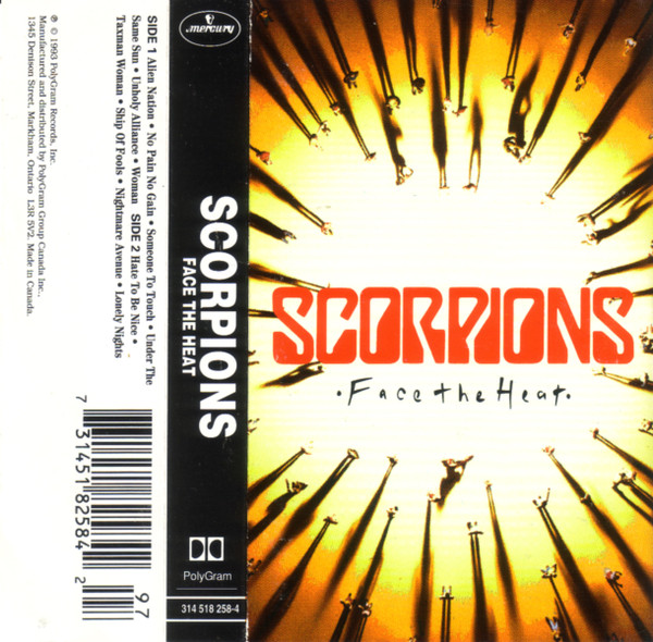SCORPIONS — FACE THE HEAT