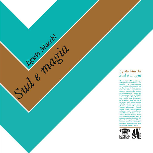 EGISTO MACCHI — Sud E Magia