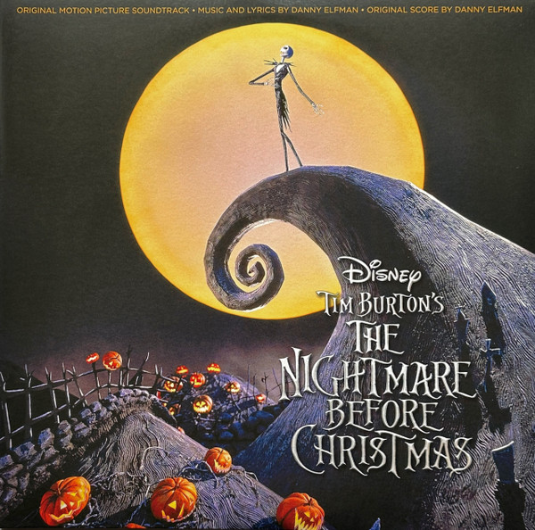 OST — Nightmare Before Christmas  (2LP COLOURED BONE AQUA)