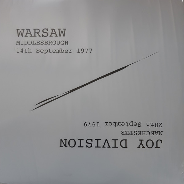 WARSAW / JOY DIVISION — Middlesborough 14/09/77 - Manchester 2 8/09/79