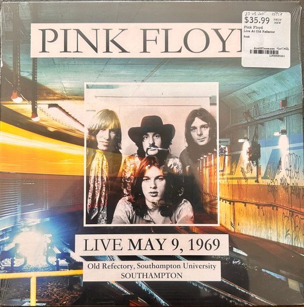 PINK FLOYD — Live At Old Refectory. Southampton University. May 9. 1969 Ww1-Fm