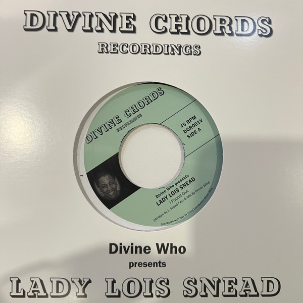 Lady Lois Snead — I Found Out / Until We Learn
