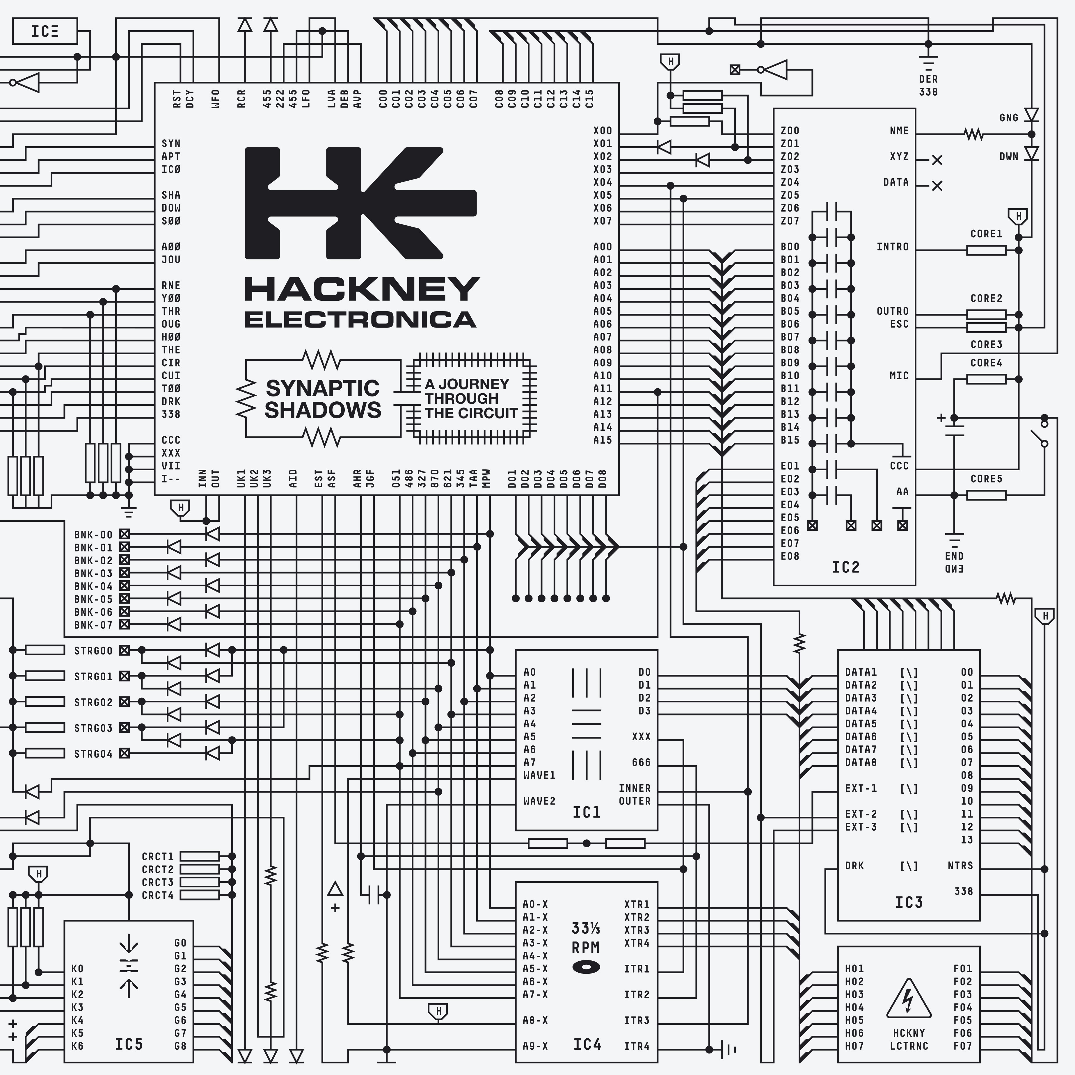 HACKNEY ELECTRONICA — SYNAPTIC SHADOWS