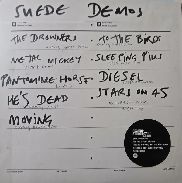 SUEDE — DELETED - SUEDE DEMOS