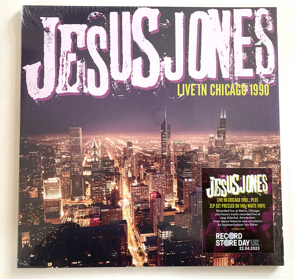 JESUS JONES — Live In Chicago 1990 (White Vinyl) (Rsd 2023)